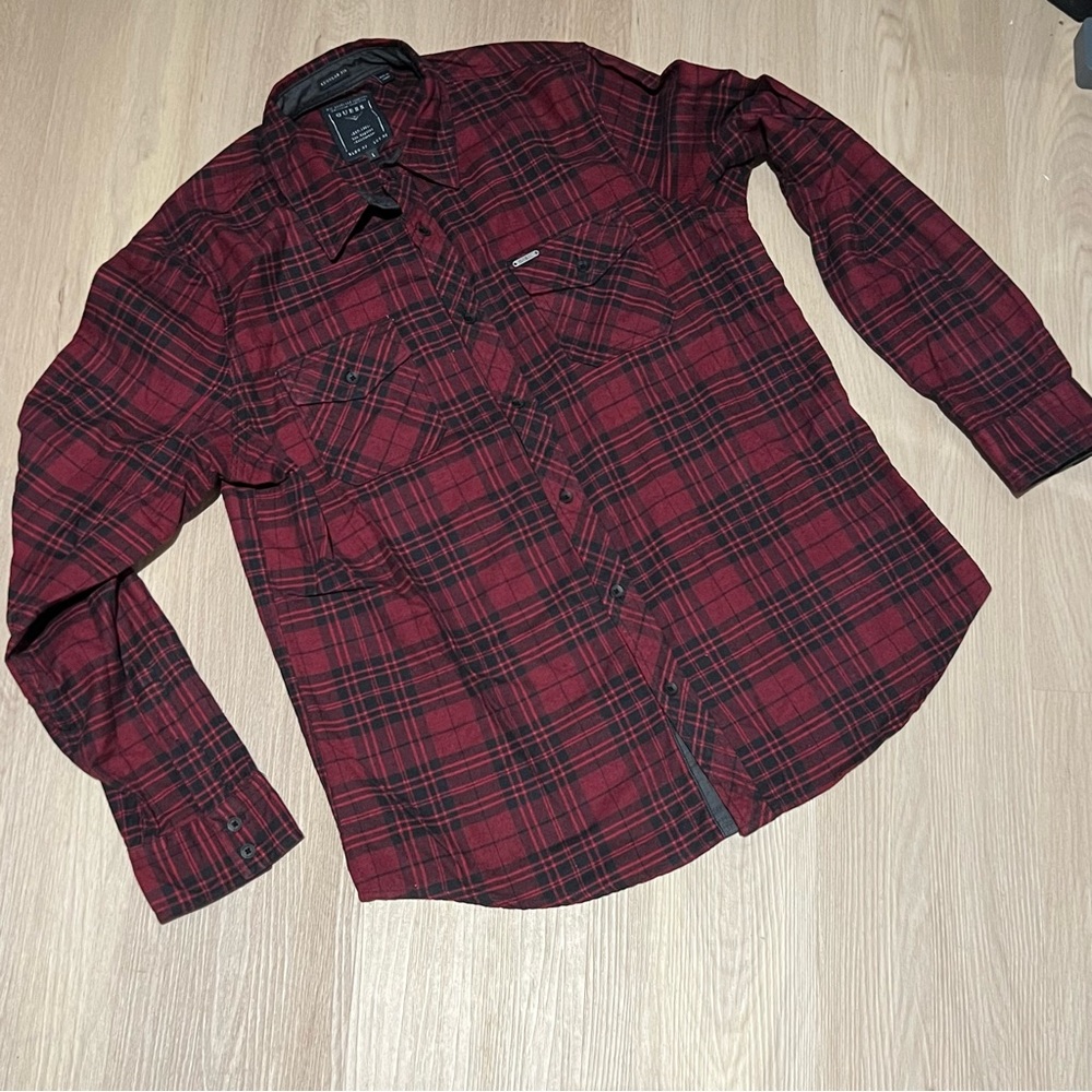 Guess flannel